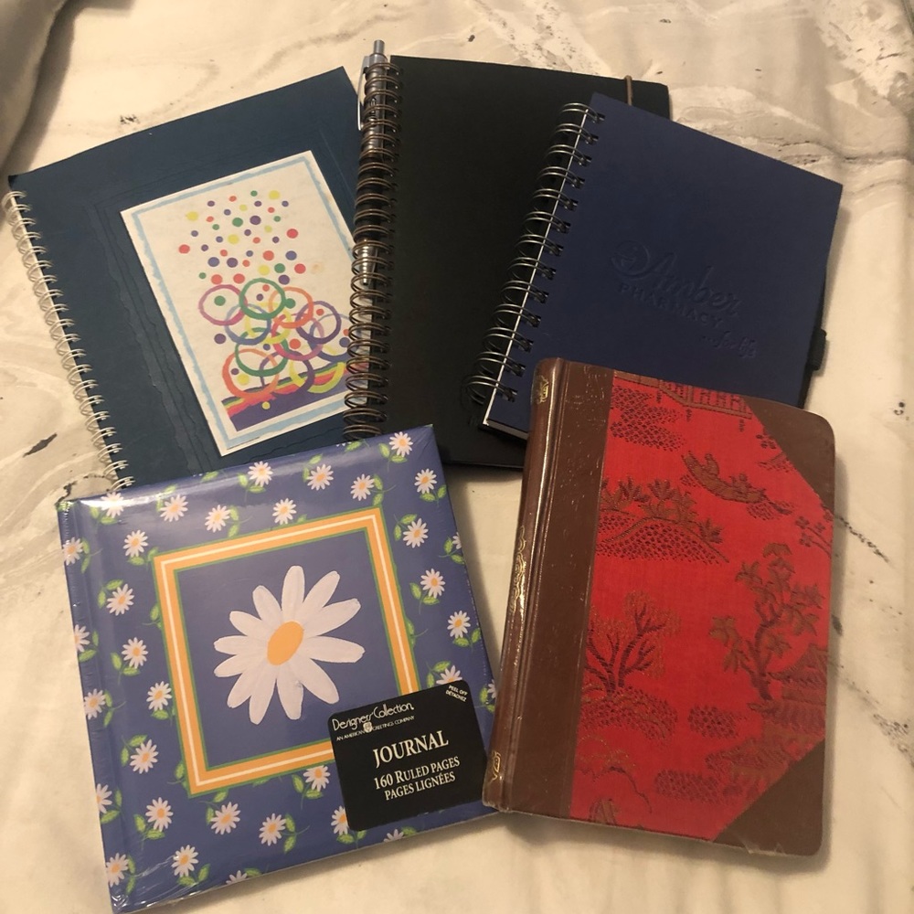 Journal books- bundle of 5